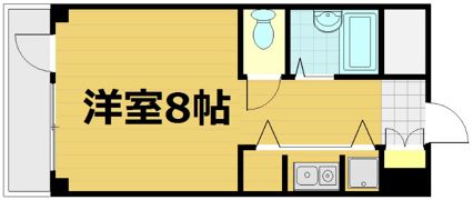 第24長栄アビタシオンの間取り画像