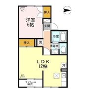 ランパラ掛尾 A棟の間取り画像