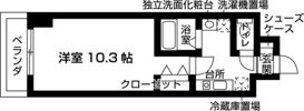 WELLコート山手の間取り画像