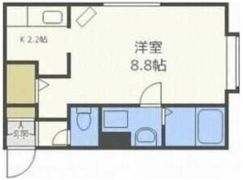 拓殖ビル黄金の間取り画像