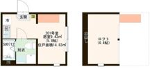 ハーモニーテラス北小岩ⅩⅩの間取り画像