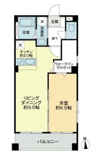 ボヌールピエスの間取り画像
