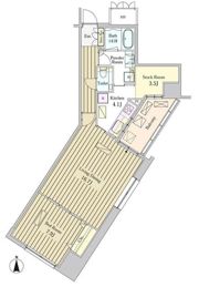MOMENTO SHIODOMEの間取り画像