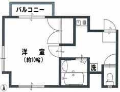 富士マンション若宮 6978816343の間取り画像