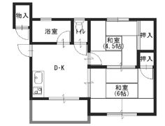 暁マンションの間取り画像