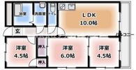 メゾンタイム南の間取り画像