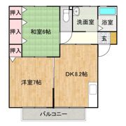 フォレスト伊勢丘 B棟の間取り画像