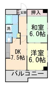 サンパレス六甲の間取り画像