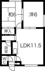 ルナコート柏陽Ⅳの間取り画像