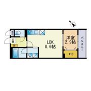 アルバーノ愛宕の間取り画像