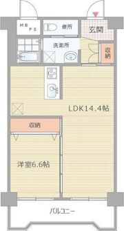 おおきに大阪天満サニーアパートメントの間取り画像