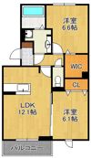 D-ROOM沢見の間取り画像