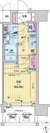 レオンコンフォート京橋の間取り画像