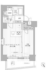 MAITRI YOTSUYA（マイトリィ四谷）の間取り画像