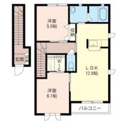 ジェイ ウエストの間取り画像