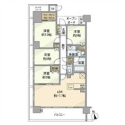 プラウドシティ加賀学園通りの間取り画像