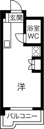 ハイム伊勝の間取り画像