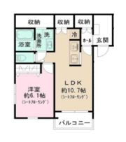 メゾン中町の間取り画像