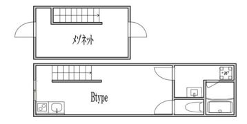 ベルメゾン東長崎の間取り画像