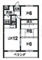メゾンドフローラの間取り画像