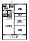 メゾンドフローラの間取り画像