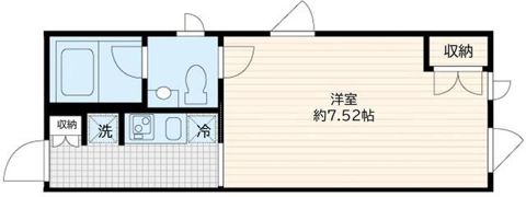 Fullea若松河田の間取り画像