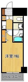 ダイナコート小倉城野の間取り画像