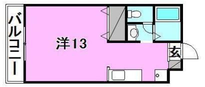 ラフール築山の間取り画像