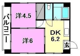 ラブレ清水町の間取り画像