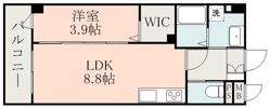 フォーエス武蔵ヶ丘北Southの間取り画像