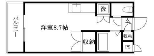 第7成田マンションの間取り画像