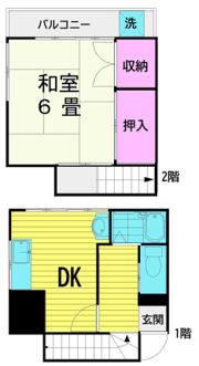西水元5丁目メゾンの間取り画像