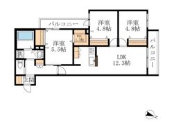 プリメーラ 沼影の間取り画像