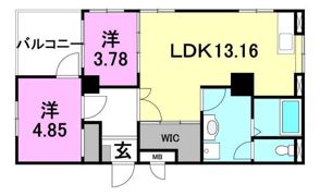 モンテ・ルーチェ喜与町の間取り画像