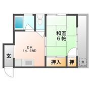 金光コーポの間取り画像