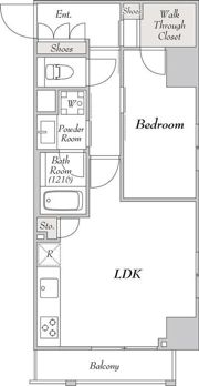 ミリアレジデンス駒込の間取り画像