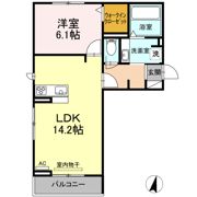 ヴィラージュの間取り画像