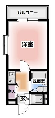 メゾンエイコー寝屋川A棟の間取り画像