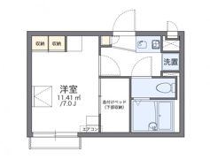 レオパレスクレインの間取り画像