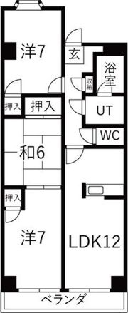 グレース新西の間取り画像
