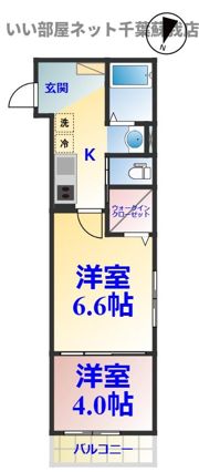 グランダ千葉の間取り画像