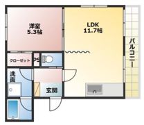 レヴ・クレールの間取り画像