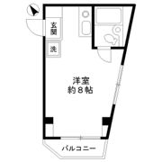 コーポホワイトの間取り画像