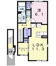 アリエッタの間取り画像