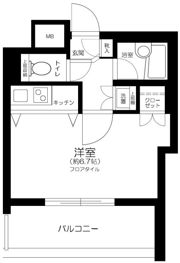 菱和パレス大崎駅前の間取り画像