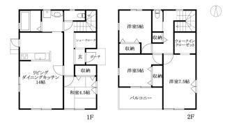 はぐくみの小街 横山戸建の間取り画像
