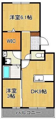 ボヌール チヒロの間取り画像