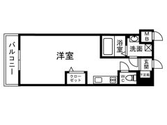ラフィネスシャトードゥ赤坂の間取り画像