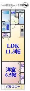アルフィアス北五井の間取り画像