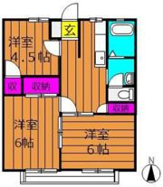 パナハイツYOUの間取り画像
